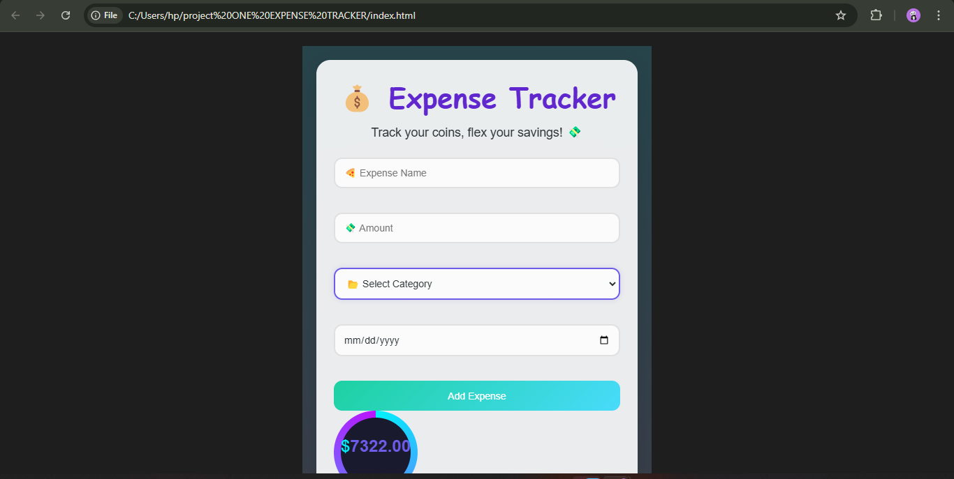 Expense Tracker